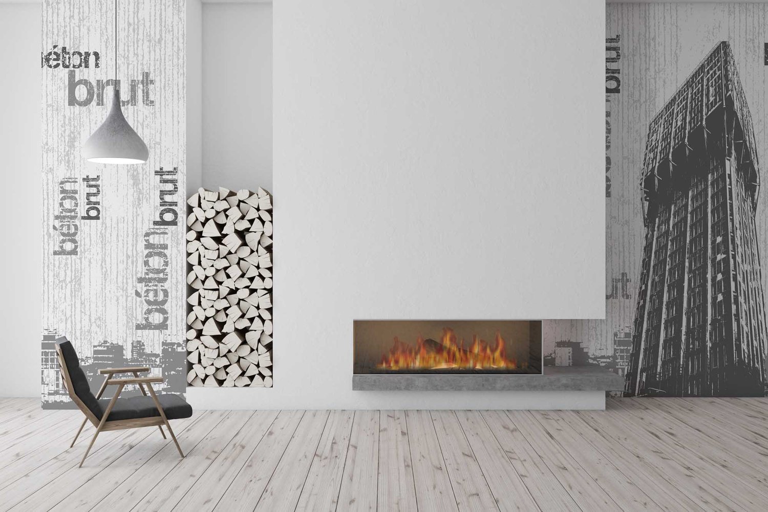 Custom wallpaper by 7Haus