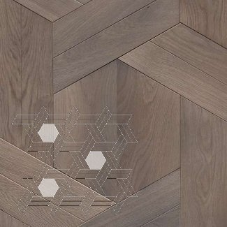 Parquet pattern detail